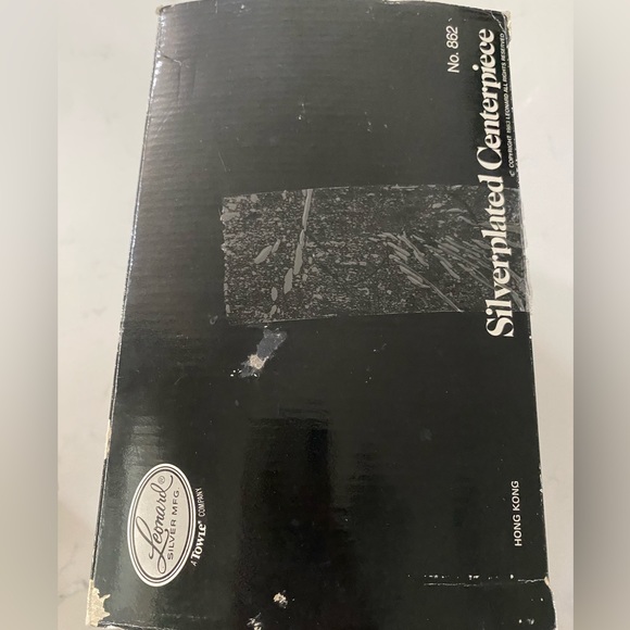 VINTAGE Leonard Silver Plate Lotus Flower Bowl With 3 Candle Holder Centerpiece - Picture 13 of 14